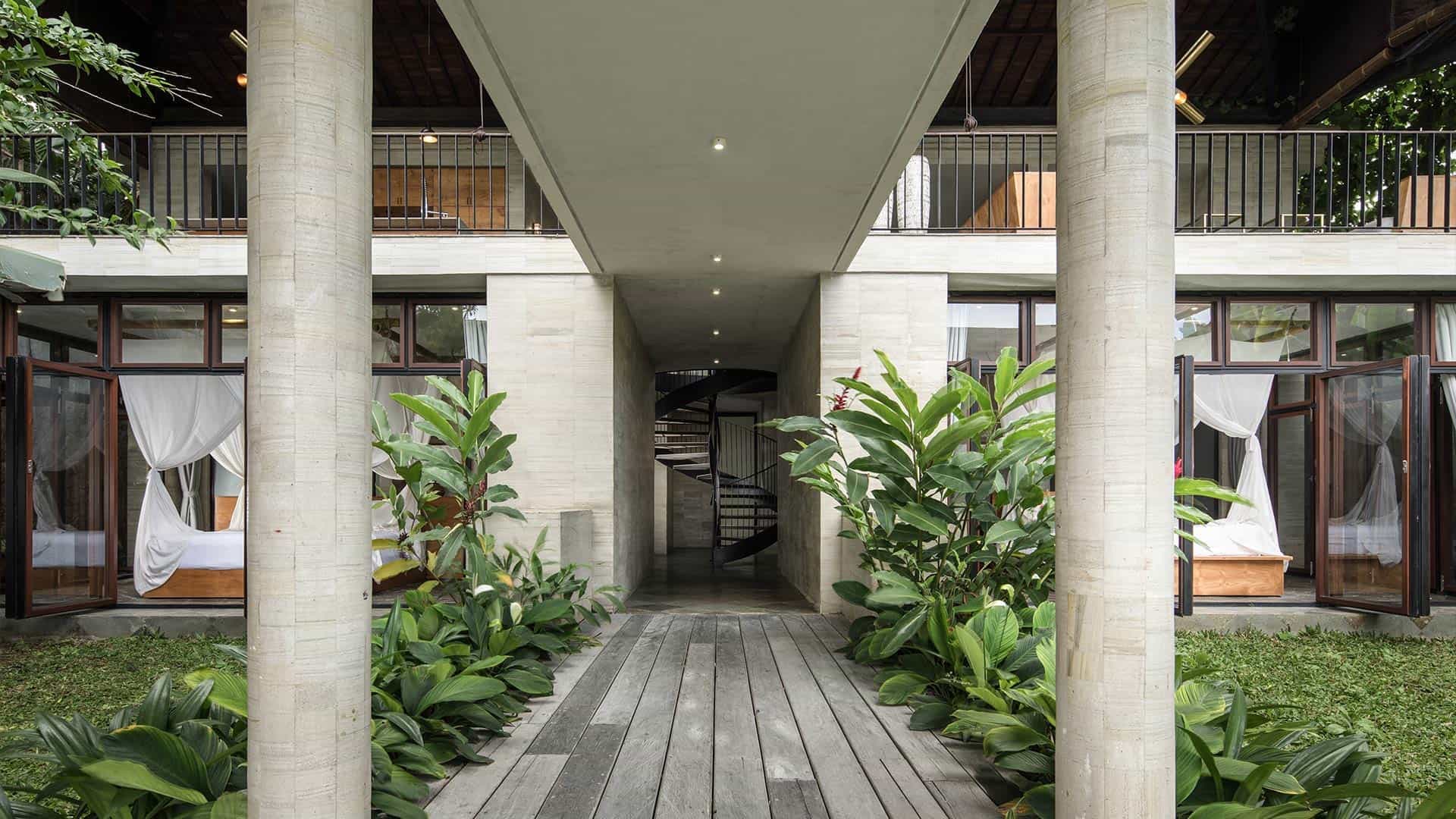 Penjiwaan Community. The Compass house. Rentable at Airbnb